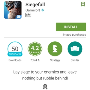 Siegefall, Game Baru saingi CoC