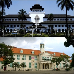 Aneka Bangunan Bersejarah yang Masih Digunakan di Bandung dan Jakarta
