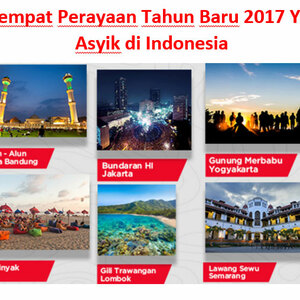 5 Tempat Perayaan Tahun Baru 2017 Yang Asyik di Indonesia