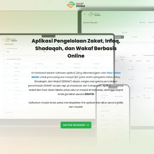 Smartziswaf, Aplikasi ZISWAF GRATIS untuk Umat Islam