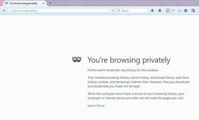 Tips Menggunakan Private Browsing sebagai Mode Default Firefox
