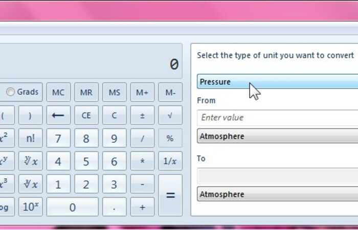 Mode-mode Perhitungan Rahasia Calculator Windows 