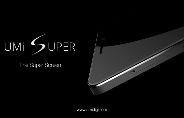 UMi Super, Smartphone Berlayar Super AMOLED dengan bodi tanpa bezel pertama dari UMi