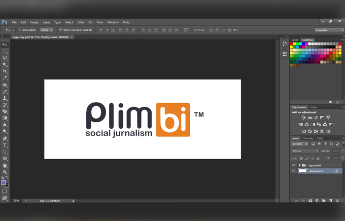 how to make logo plimbi in adobe photoshop cs 6 