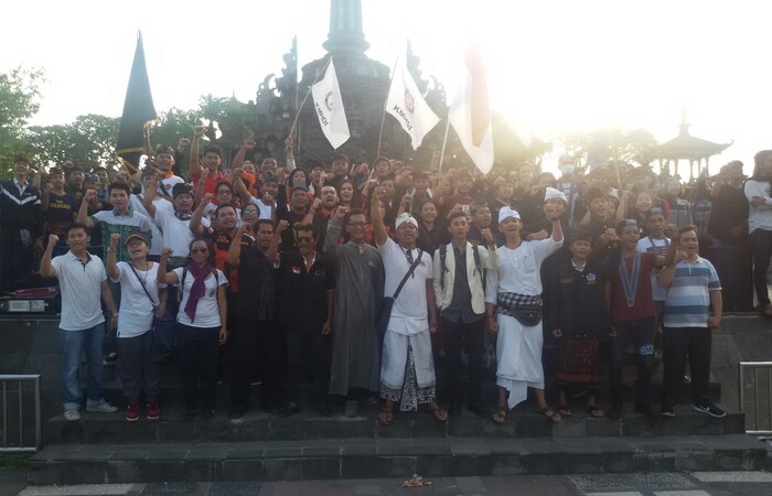 Kecam Aksi Terorisme, Aliansi Pemuda Bali Gelar Aksi Solidaritas Bersatu dalam Keberagaman