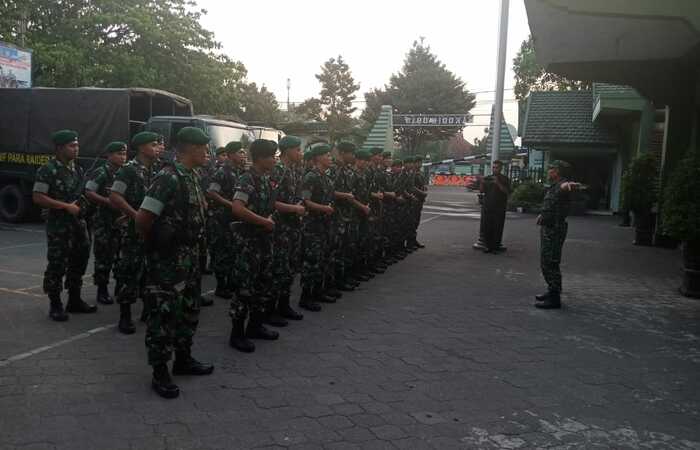 Maksimalkan Pengamanan Pilkada, Kodim 0815 Siapkan Pasukan BKO Yonif PR 503/MK