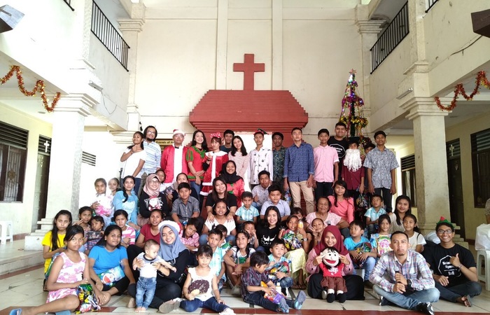 Jelang Perayaan Natal 2018, Komunitas KNB Berbagi di Panti Asuhan Wisma Anak-Anak   Harapan