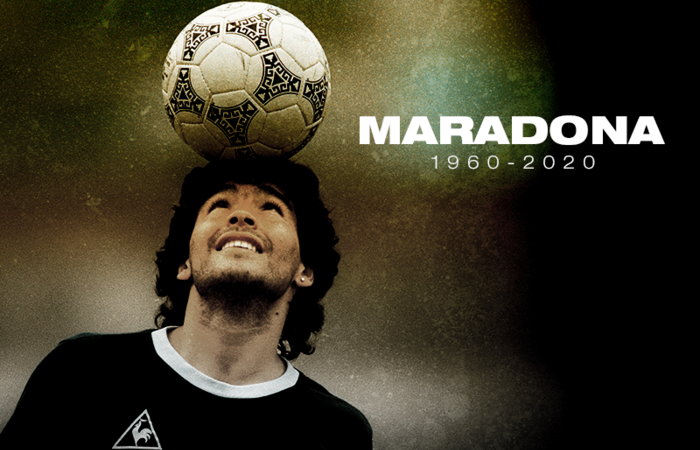 RIP Legend, Diego Armando Maradona