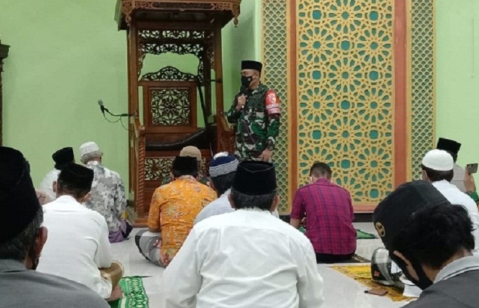Safari Ramadhan, Dandim 0815/Mojokerto Ingatkan Prokes Covid-19