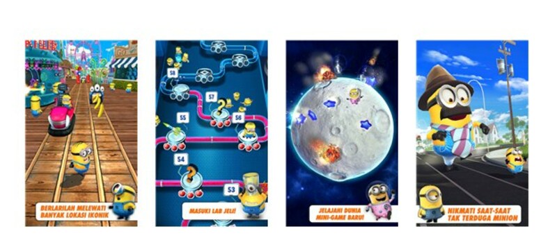 Mainkan Para Minion Lucu di Minion Rush