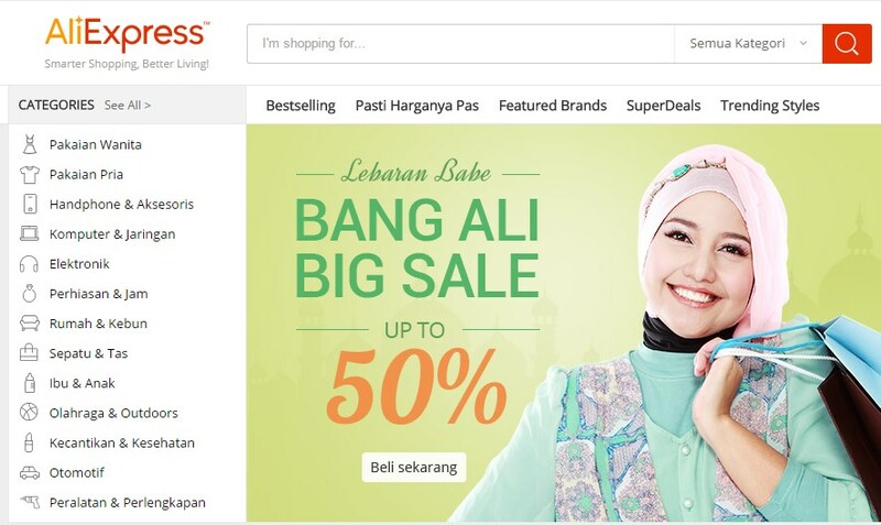 Inilah 5 Raksasa E-Commerce Dunia yang Masuk ke Indonesia