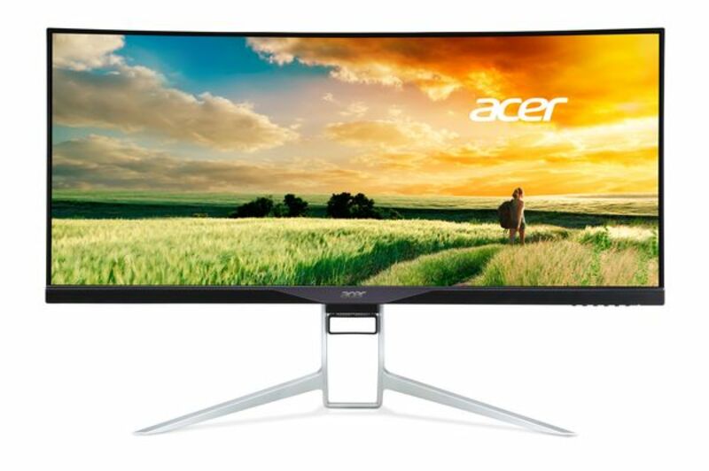 Monitor Acer XR341CK, Monitor Melengkung untuk Gaming
