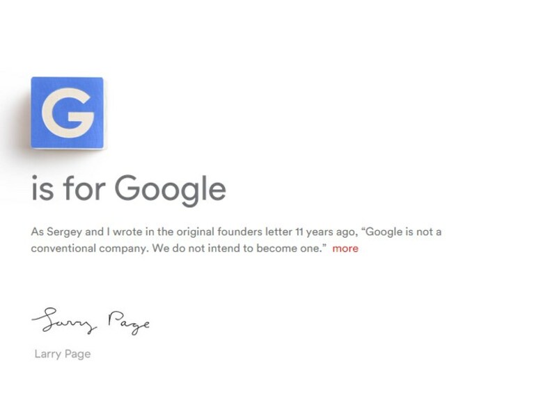 Google Kini Dimiliki Perusahaan Alphabet!