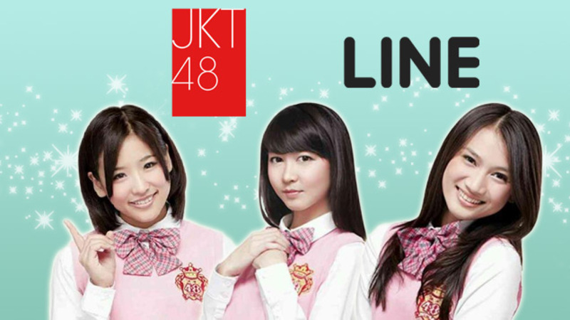 LINE Hadirkan 3 Member Cantik JKT48 dan Game RPG