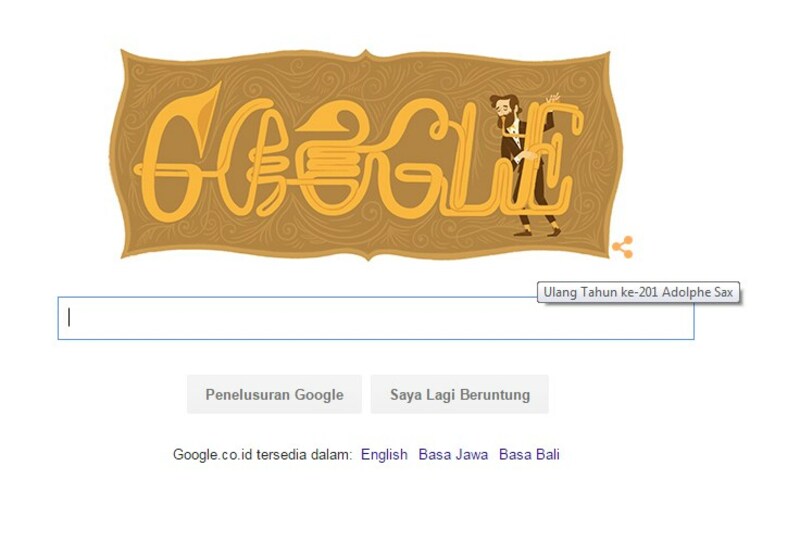 Adolphe Sax, Penemu Saxophone yang Menghiasi Google Doodle