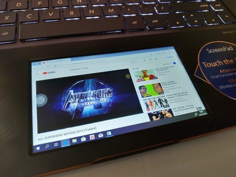 Fitur-Fitur Bermanfaat Milik ScreenPad di ZenBook Pro