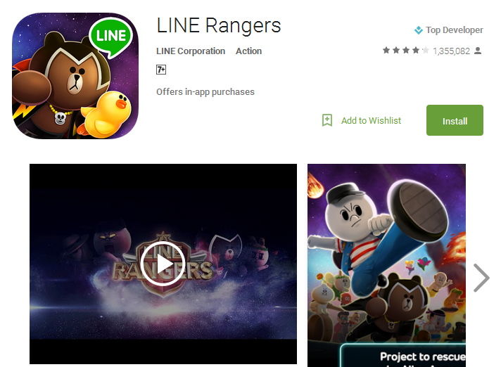 Lima Game LINE Android Terbaik untuk Anda
