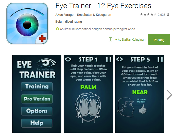 5 Aplikasi Android untuk Kesehatan Mata