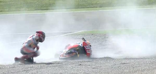 Marquez Terjatuh, Lorenzo Juara MotoGP Aragon