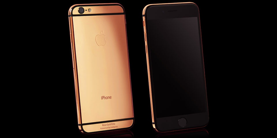 Pesona iPhone 6s Rose Gold Berlapis Emas 24 Karat