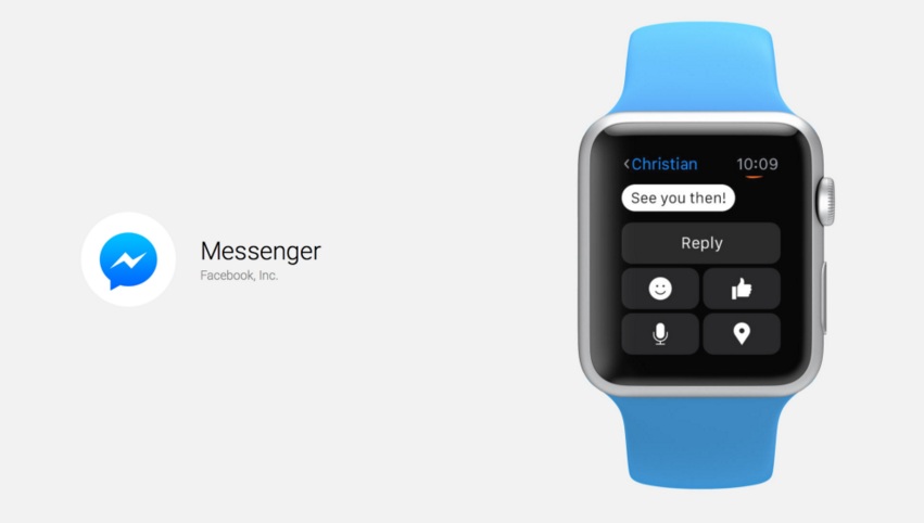 Akhirnya, Facebook Luncurkan Messenger di Apple Watch