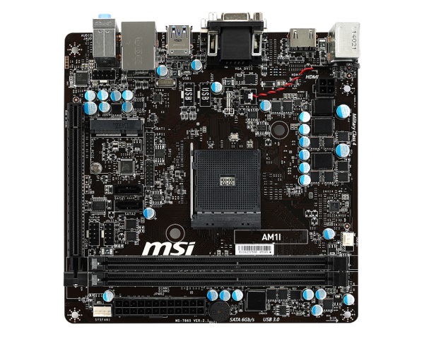 Motherboard MSI AM1i: Mini-ITX Murah Rp 500 Ribuan untuk APU Kabini