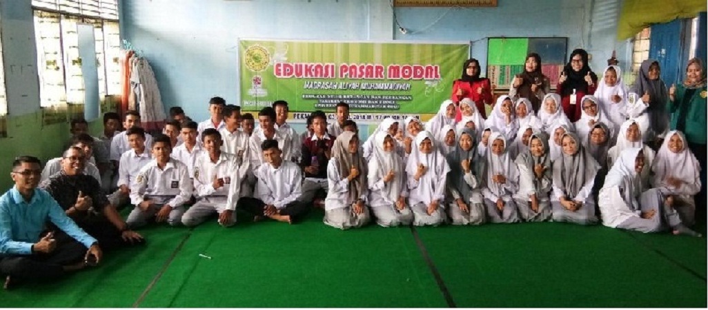 MAN Muhammadiyah Riau Ikuti Edukasi Pasar Modal