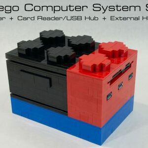 Kompuuter Mini Ini Berbentuk LEGO 