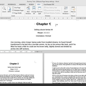 Tips Membagi Tampilan Jendela Dokumen pada Microsoft Word