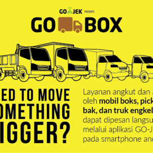 Go-Box, Layanan Pengantar Barang dari Go-Jek Siap Hadir 