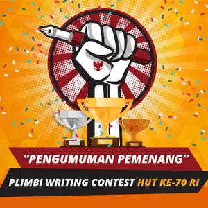 Pengumuman Pemenang Plimbi Writing Contest HUT KE-70 RI