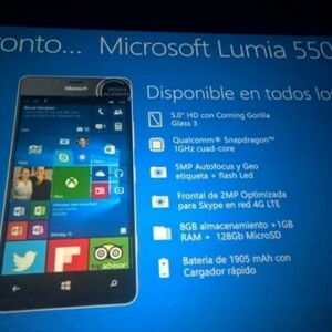 Spesifikasi Trio Microsoft Lumia 950, Lumia 950 XL dan Lumia 550