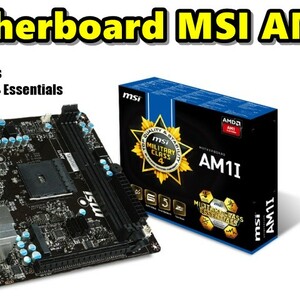 Motherboard MSI AM1i: Mini-ITX Murah Rp 500 Ribuan untuk APU Kabini