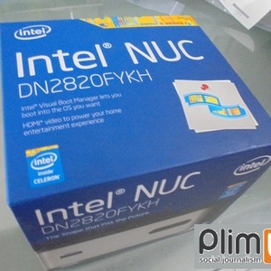 Unboxing Mini PC Intel NUC DN2820FYKH