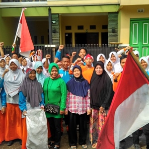 Kemeriahan Perayaan Peringatan HUT Kemerdekaan Republik Indonesia Ke 71 Di Smp Juara Bandung