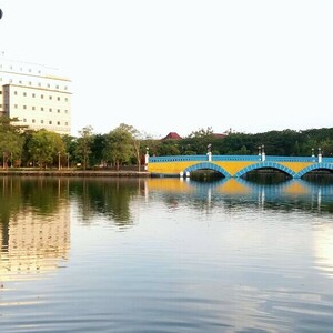 Danau Cinta Kampus C Unair Surabaya