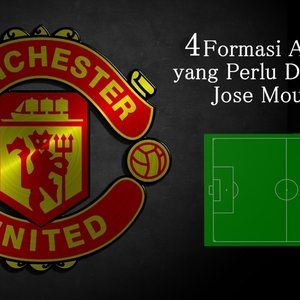 4 Formasi Alternatif untuk Manchester United Arahan Jose Mourinho 