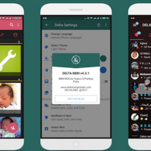 Aplikasi BBM Delta Apk Clone and Unclone