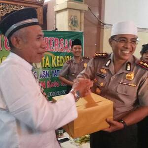 Buka Bersama Kapolresta Kediri di Bulan Penuh Berkah