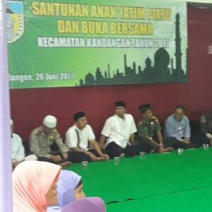 Santunan Yatim Piatu Bersama Muspika Kandangan