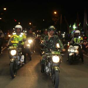 Malam Idul Fitri on The Street Forpimda Kediri