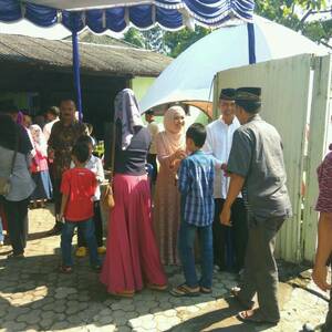 Open House Dandim Kediri Bersama Warga Sekitar