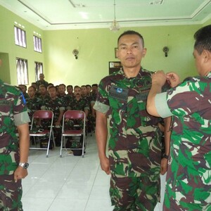 Kasdim Kediri Membuka Langsung Katpuan Apkowil Kodim 0809/Kediri