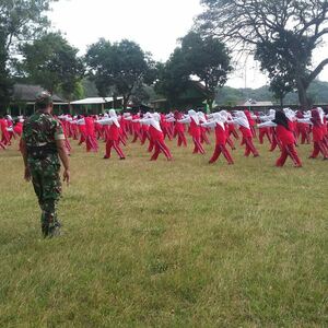 Pembinaan dan Pelatihan MAN 3 Kediri Songsong HUT RI ke 72