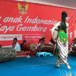 Saya Anak Indonesia Saya Gembira Bersama Forpimda Kediri