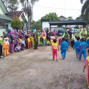 Semarak HUT RI ke 72 Bersama Siswa Siswi TK Dan PAUD