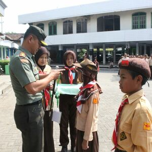 Opening Jambore Pekan Madaris Dan HUT Pramuka Di Lingkungan Santri