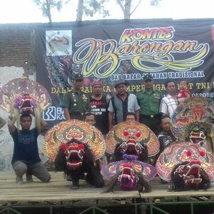 Kontes Barongan HUT TNI ke 72