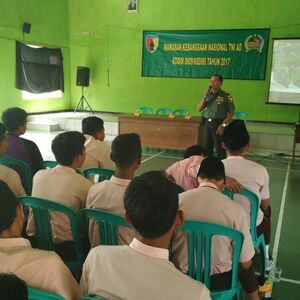 Touring Wawasan Kebangsaan Nasional di SMAN Mojo