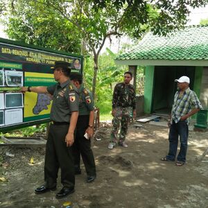 Dandim Kediri Kunjungi Objek RTLH Jelang Penutupan